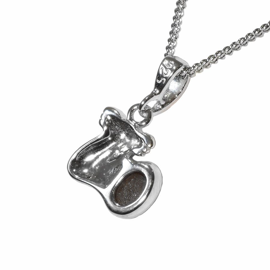 Boulder Doublet Opal Sterling Silver Koala Necklace 63P-DR