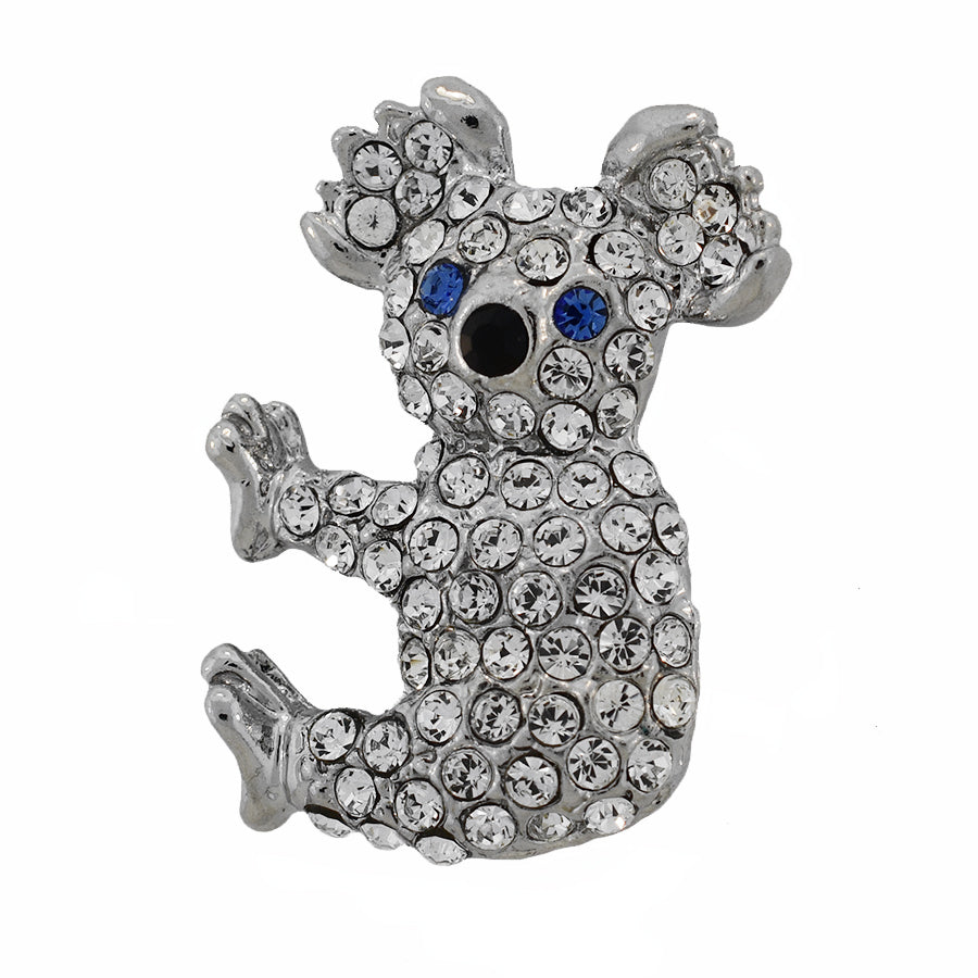 Koala Brooch/Pin 18k White GP NB1174R