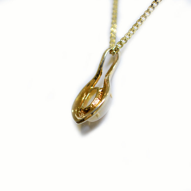 Solid Light Opal Sterling Silver Necklace 18K GP OP0001SG